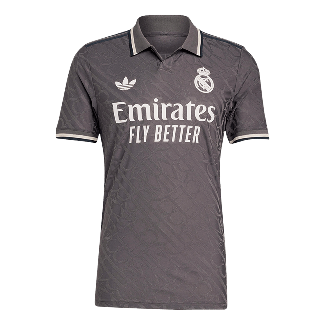 Authentic MBAPPE #9 Soccer Jersey Real Madrid Third Away Shirt 2024/25