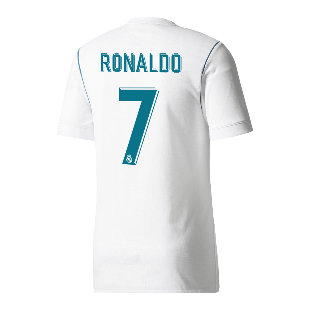 Retro Jersey RONALDO #7 Real Madrid Retro Jersey Home Soccer Shirt 2017/18
