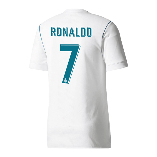 Vintage Soccer Jersey RONALDO #7 Real Madrid Home 2017/18
