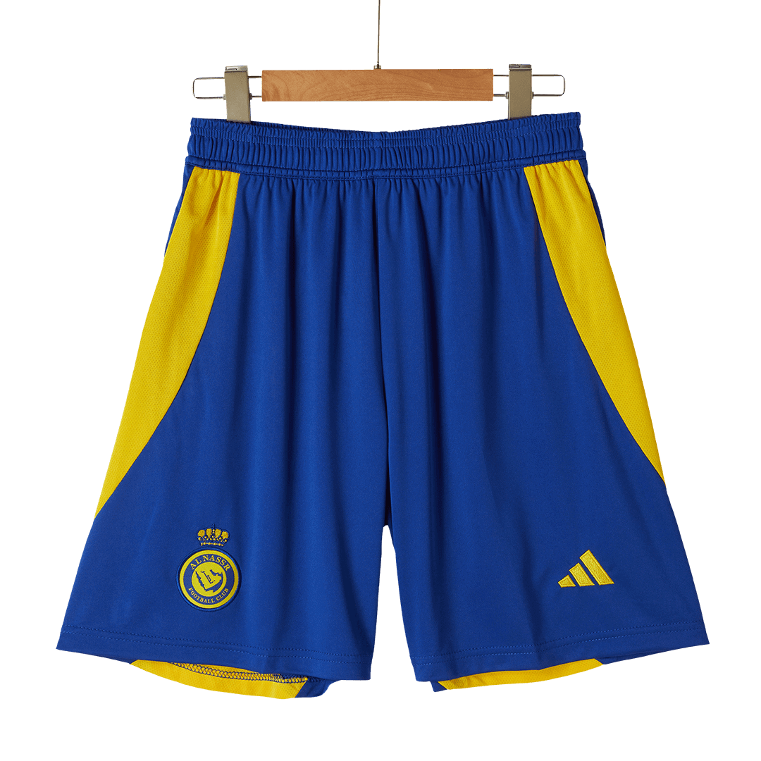 Al Nassr Home Soccer Jersey Kit(Jersey+Shorts) 2024/25