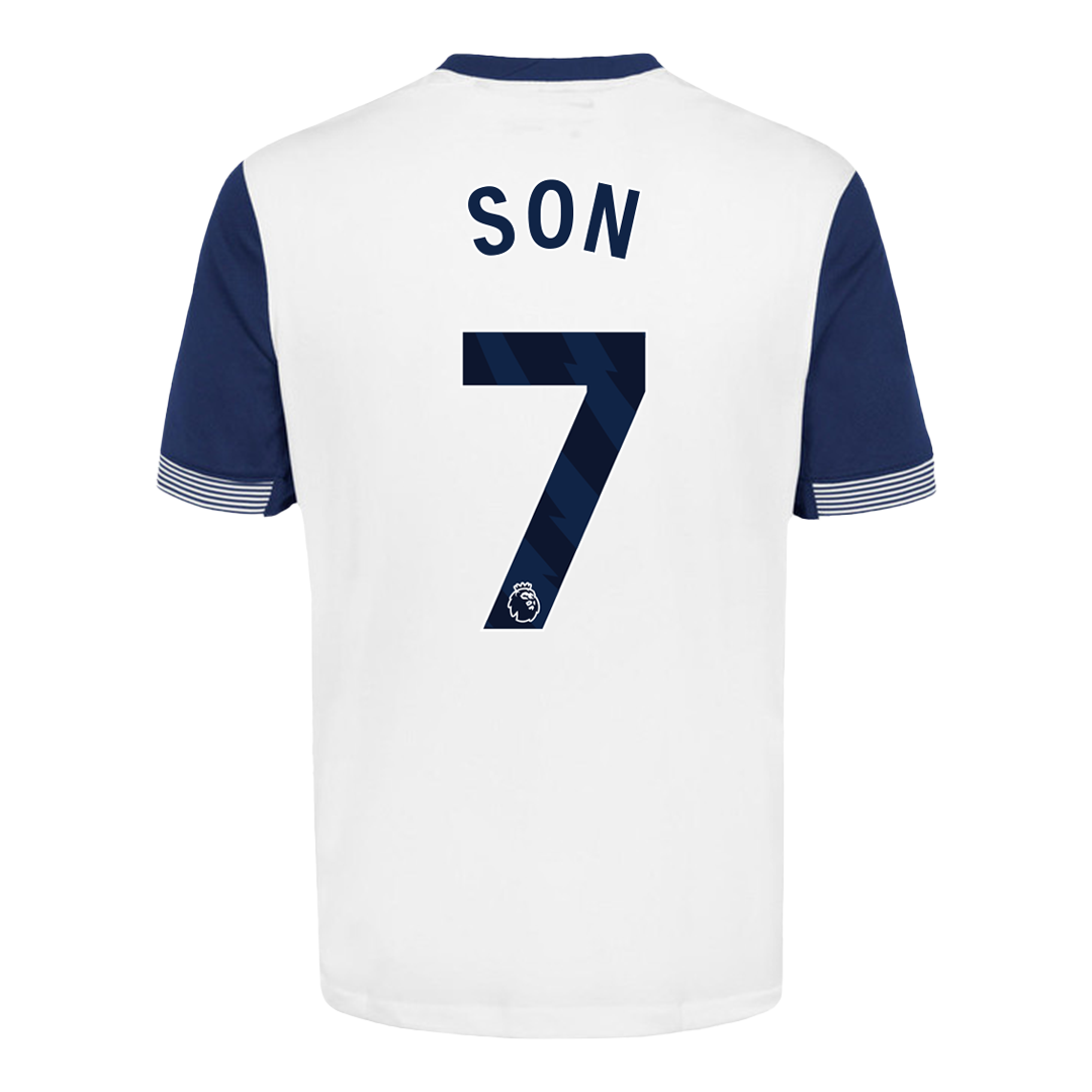 SON #7 Tottenham Hotspur Soccer Jersey Home Custom Shirt 2024/25