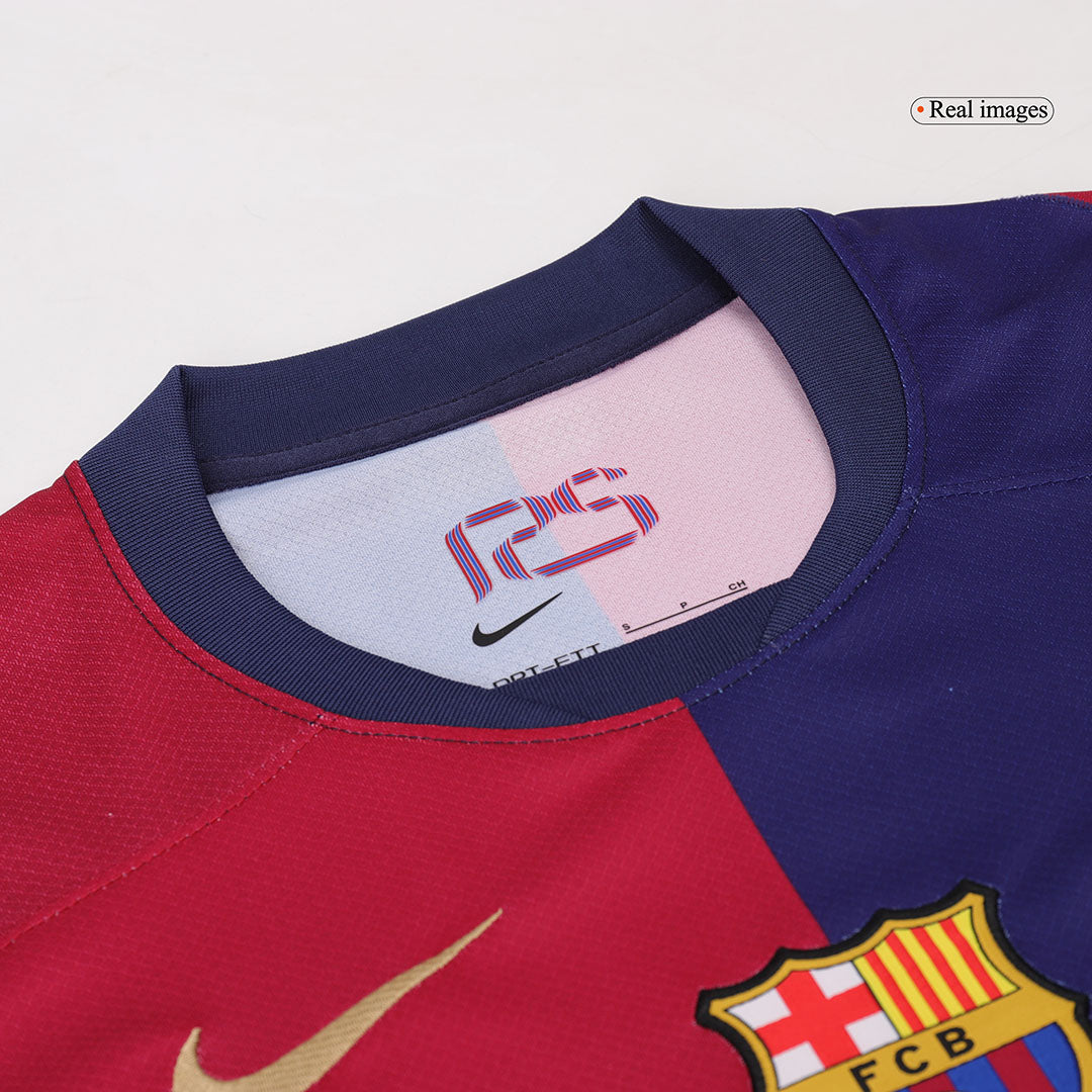 Barcelona Home Soccer Jersey Kit(Jersey+Shorts+Socks) 2024/25