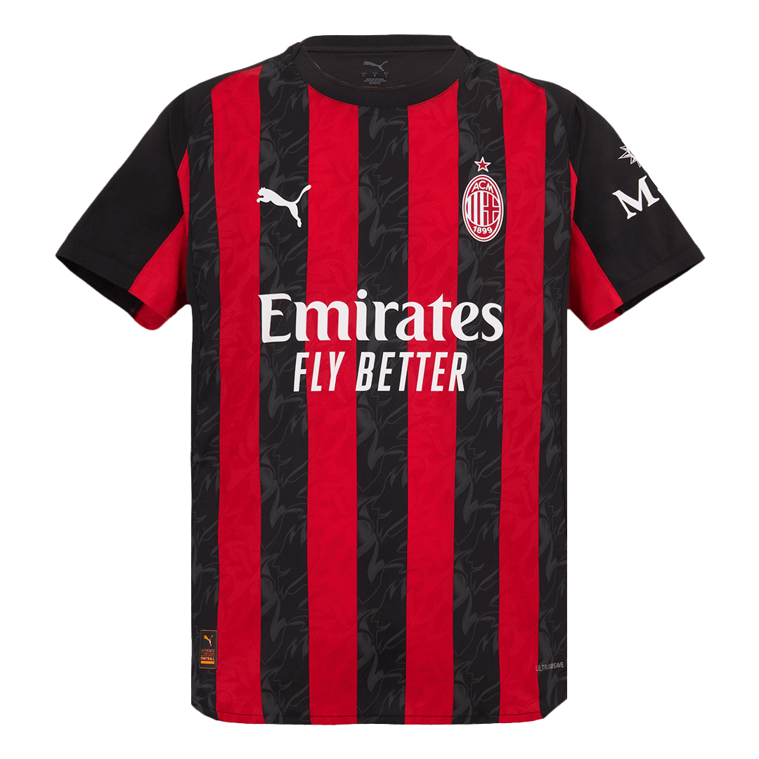 AC Milan Home Authentic Soccer Jersey 2025/26
