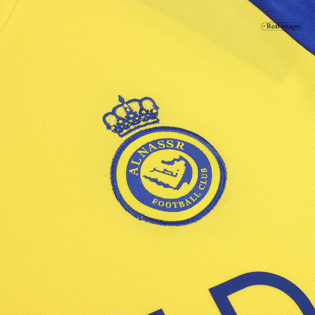 Kids Al Nassr RONALDO #7 Home Full Soccer Kits 2024/25