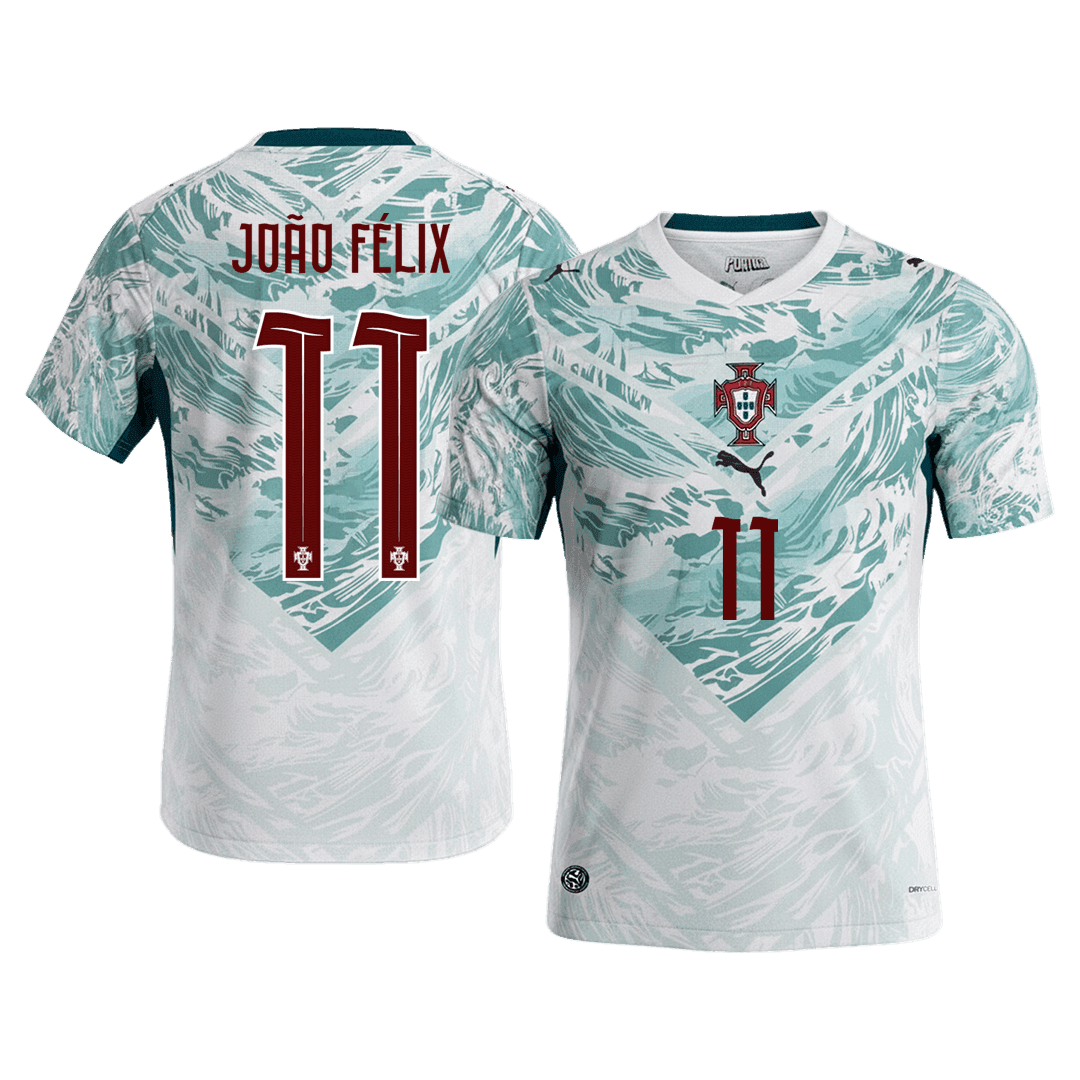 JOÃO FÉLIX #11 Portugal Away Soccer Jersey World Cup 2026