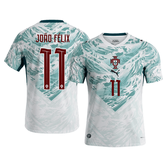 JOÃO FÉLIX #11 Portugal Away Soccer Jersey World Cup 2026