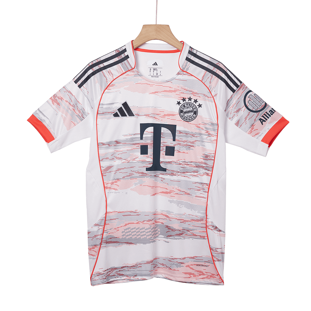 KANE #9 Bayern Munich Away Soccer Jersey 2025/26 White