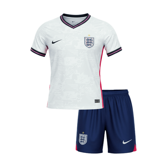 England Home World Cup Kids Soccer Jerseys Kit 2026