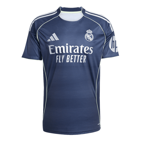 Real Madrid Soccer Jersey Away Custom Shirt 2025/26
