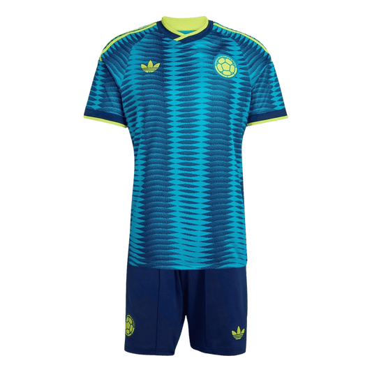 Colombia Away Kids Soccer Jerseys Kit World Cup 2026