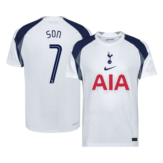 SON #7 Tottenham Hotspur Home Player Version Jersey 2025/26 - UCL