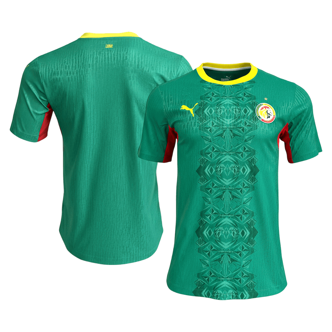 Senegal Away Player Version Soccer Jersey World Cup 2026