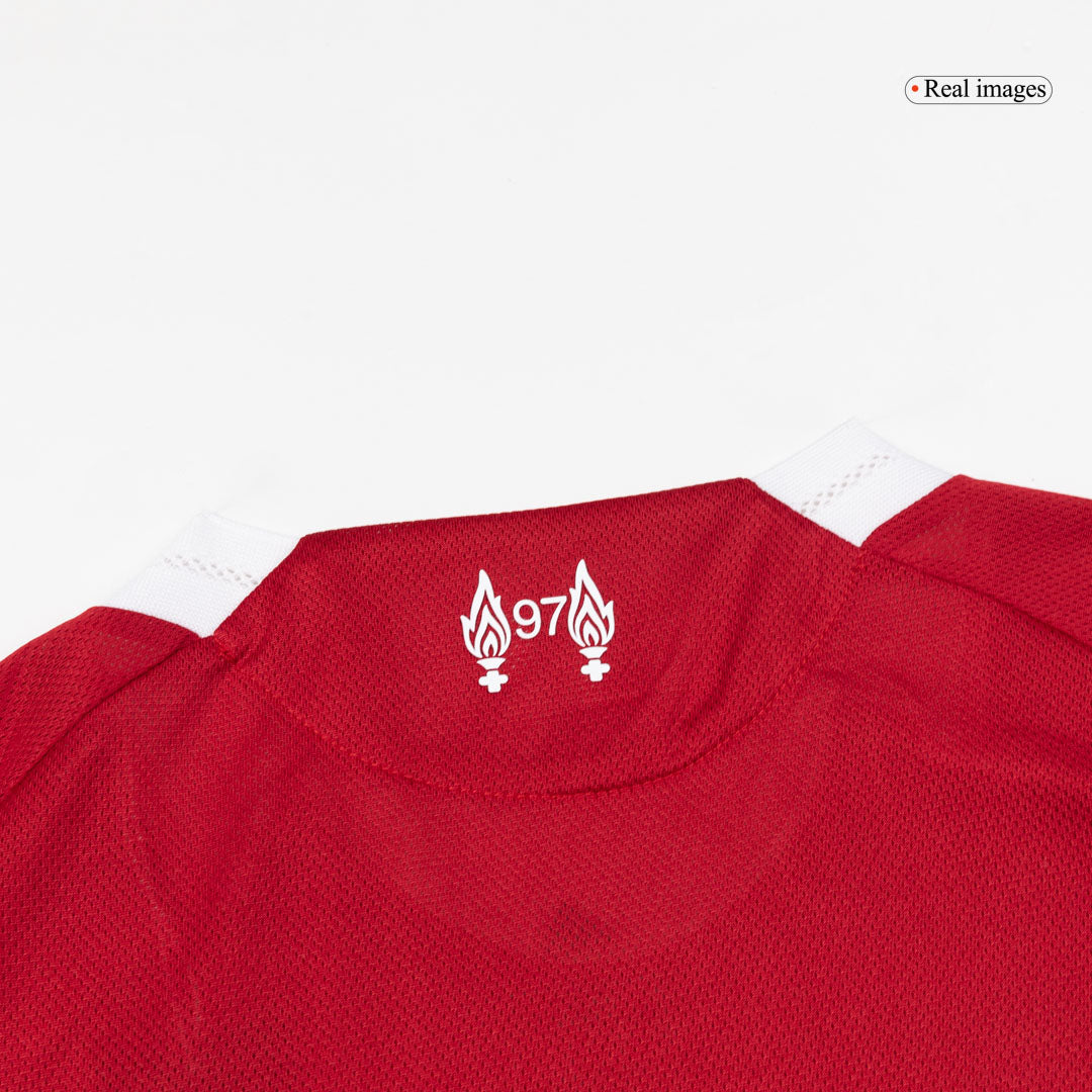 SZOBOSZLAI #8 Liverpool Home Authentic Soccer Jersey 2025/26