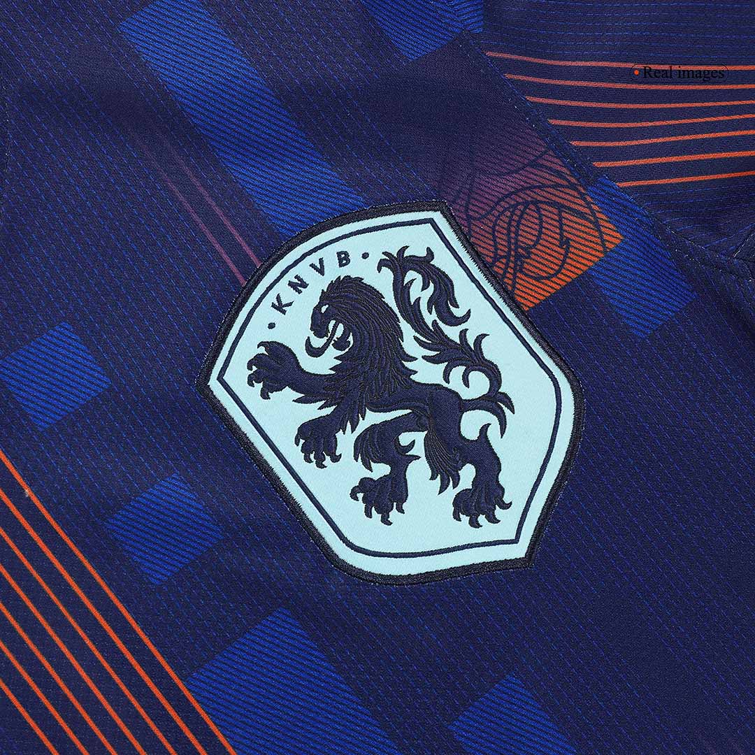 Netherlands Soccer Jersey Away Custom Shirt 2024