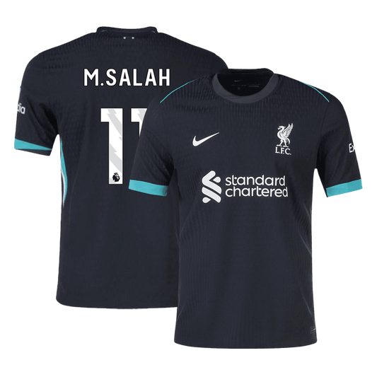 Authentisches M.SALAH #11 Liverpool Auswärts-Fußballtrikot 2024/25