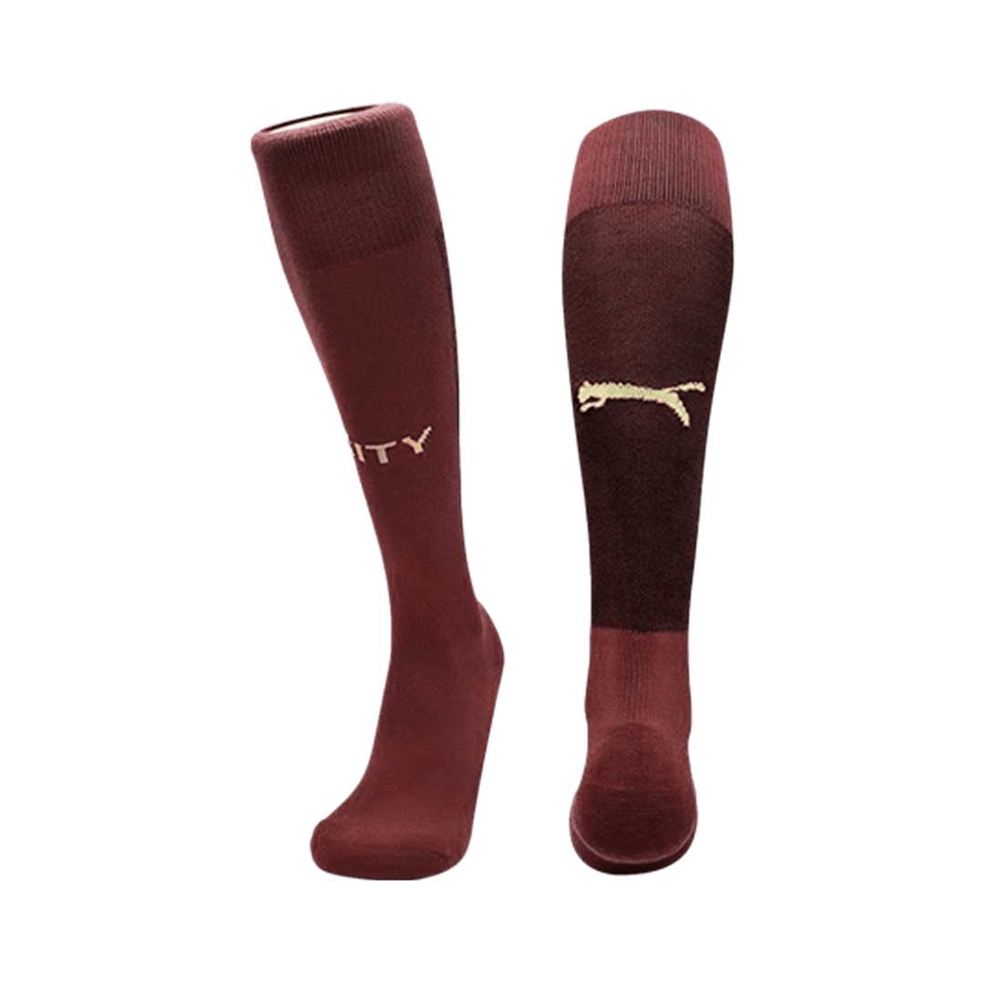 Manchester City Third Away Soccer Socks 2024/25 Kids