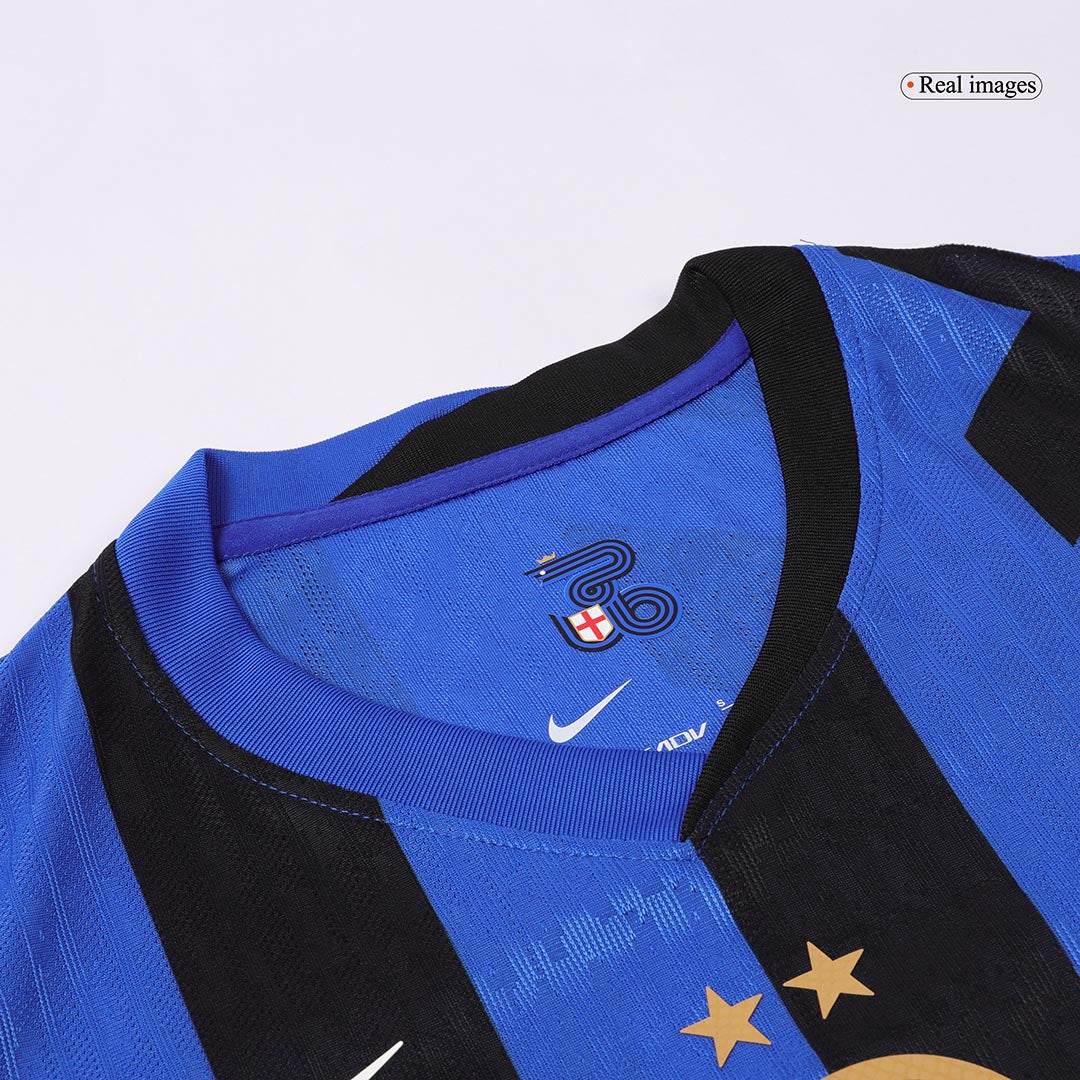 Camiseta de fútbol local auténtica del Inter de Milán 2024/25