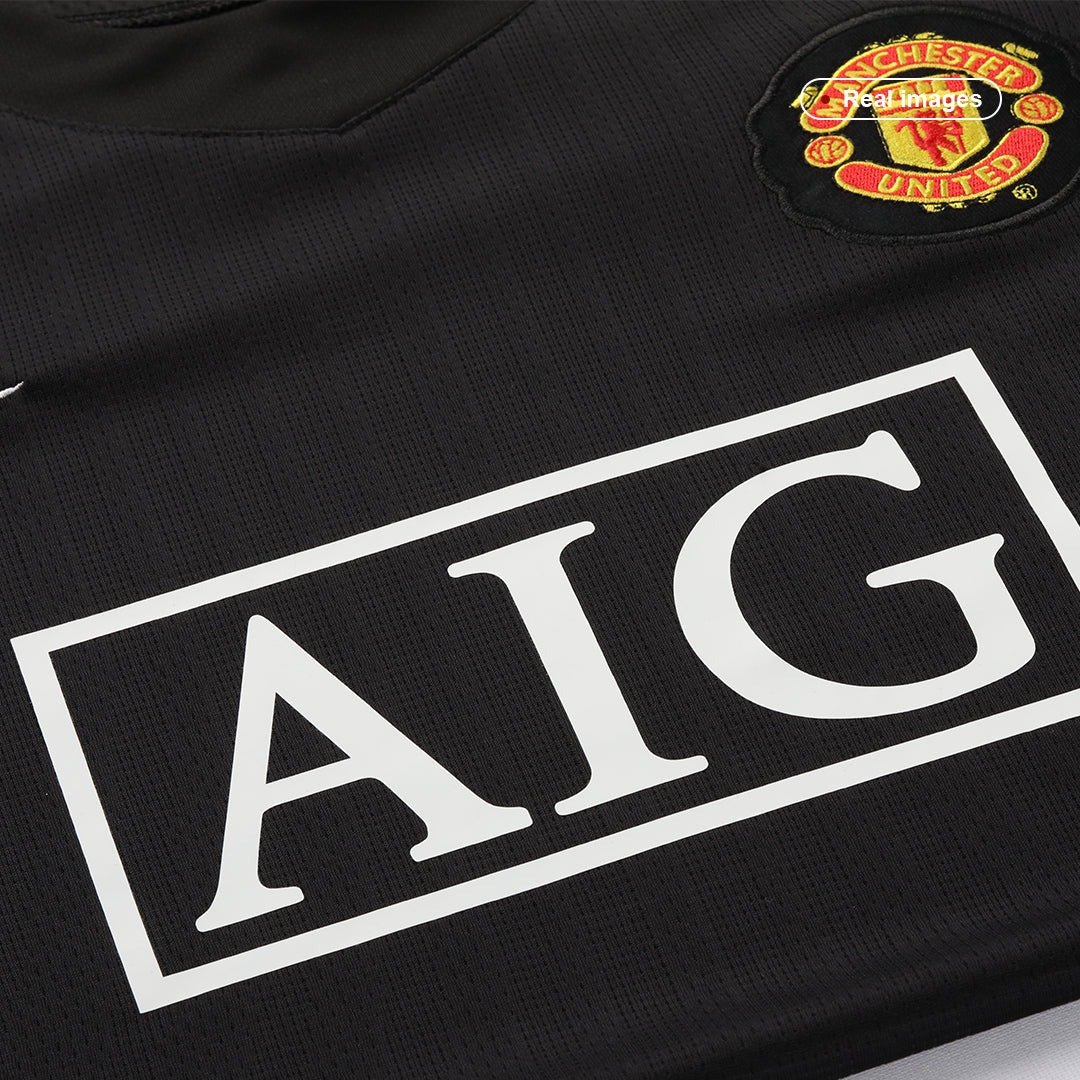 Manchester United RONALDO #7 Retro Jerseys 2007/08 Away Soccer Jersey For Men
