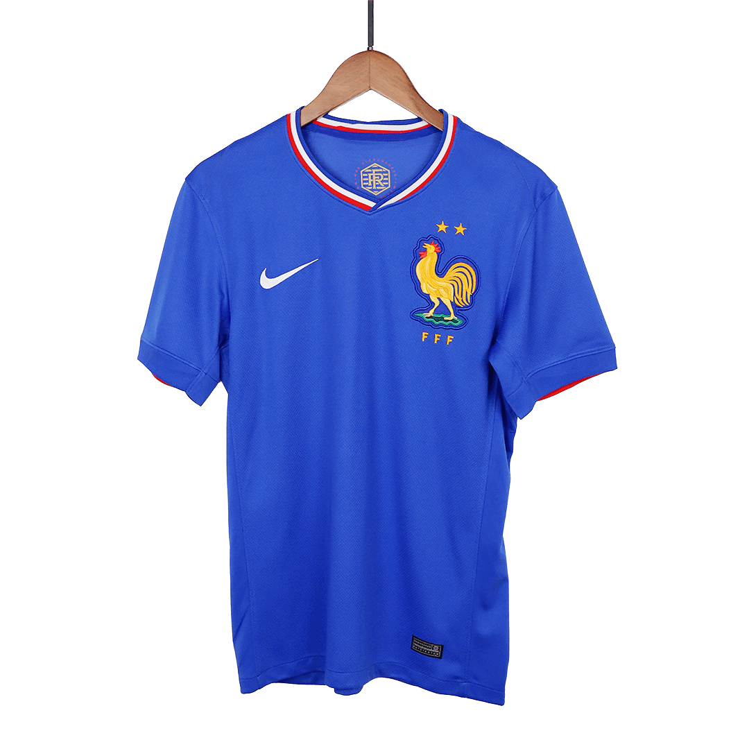 France Soccer Jersey Home Custom Shirt 2024