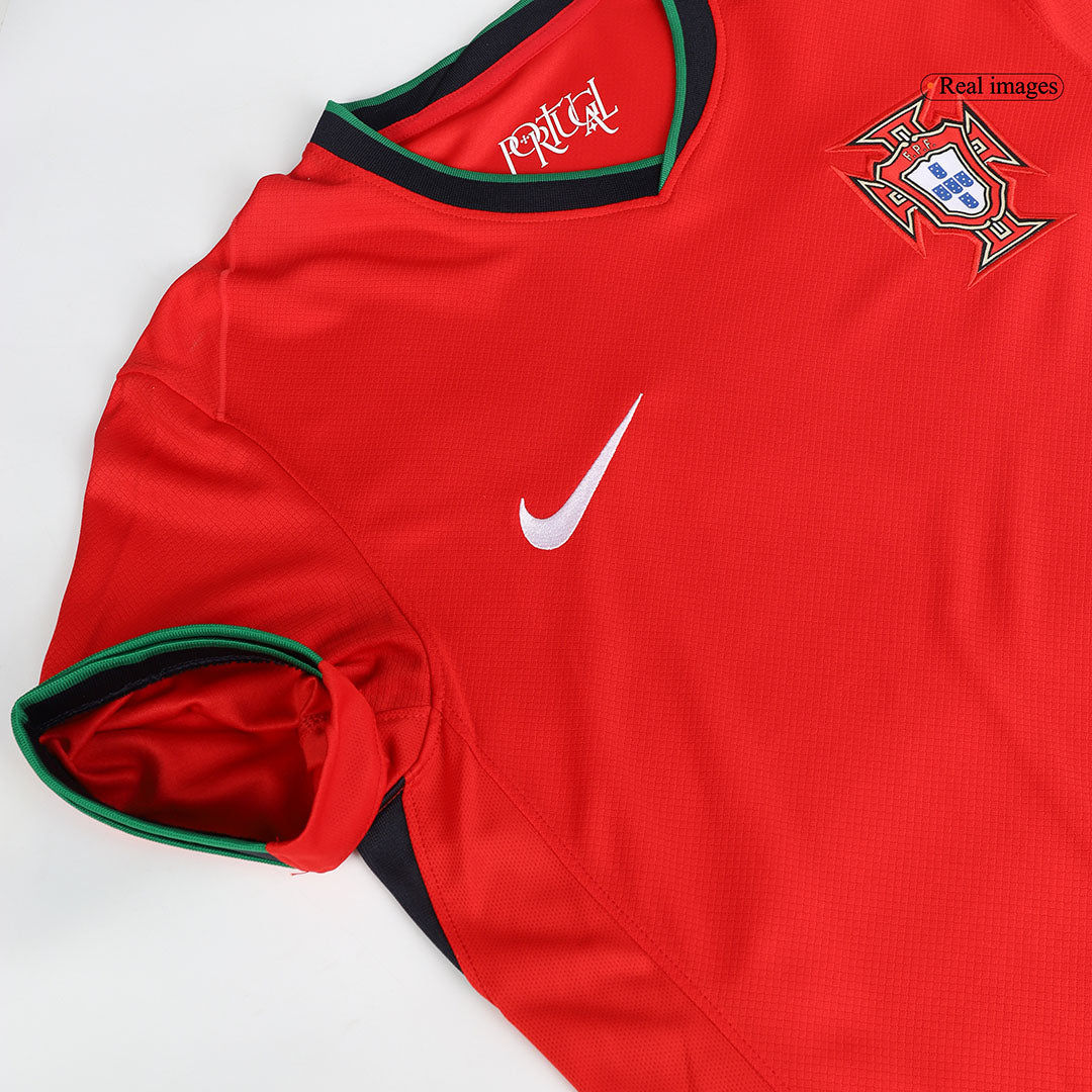 Portugal Home Soccer Jersey Euro