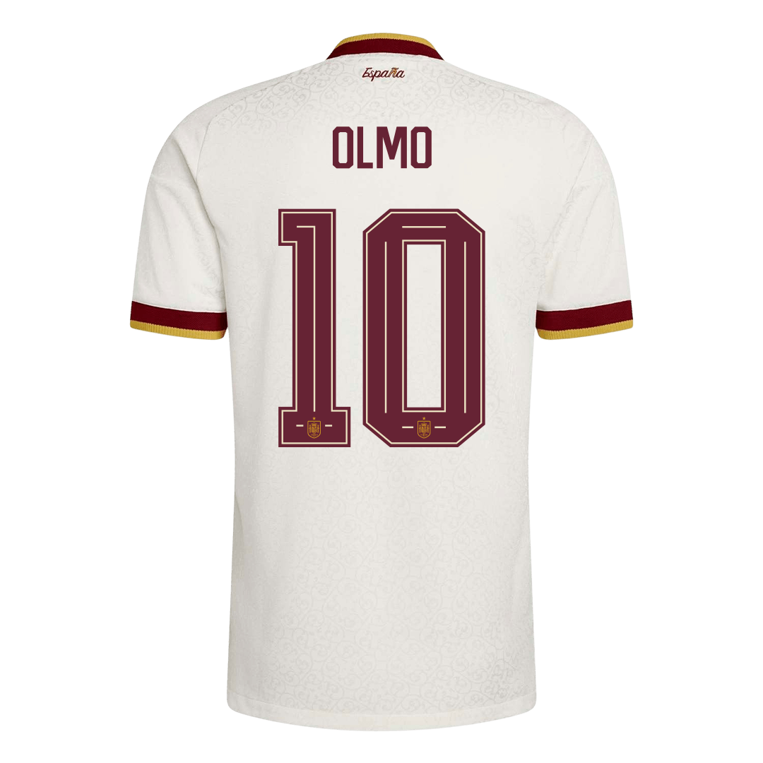 OLMO #10 Spain Away Player Version Jersey World Cup 2026