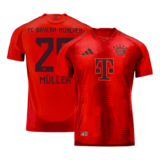 Authentic #25 Soccer Jersey Bayern Munich Home Shirt 2024/25