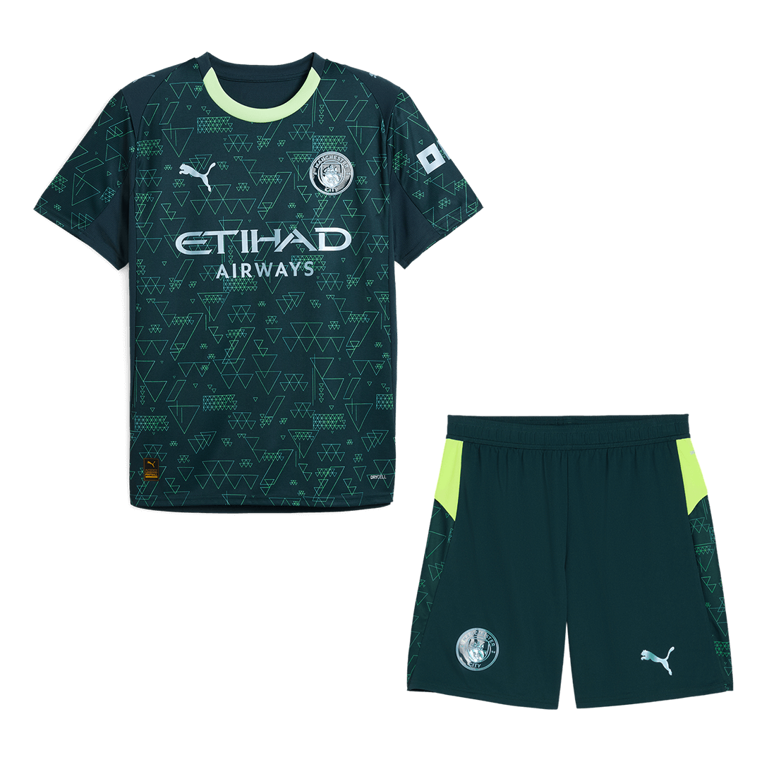 Manchester City Fourth Away Jerseys Kit 2025/26