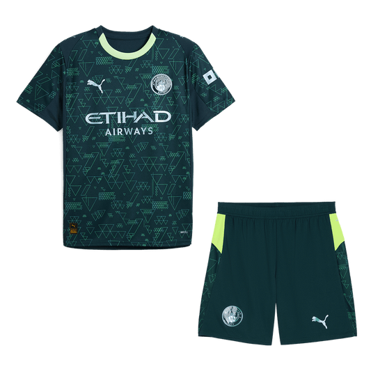 Manchester City Fourth Away Jerseys Kit 2025/26