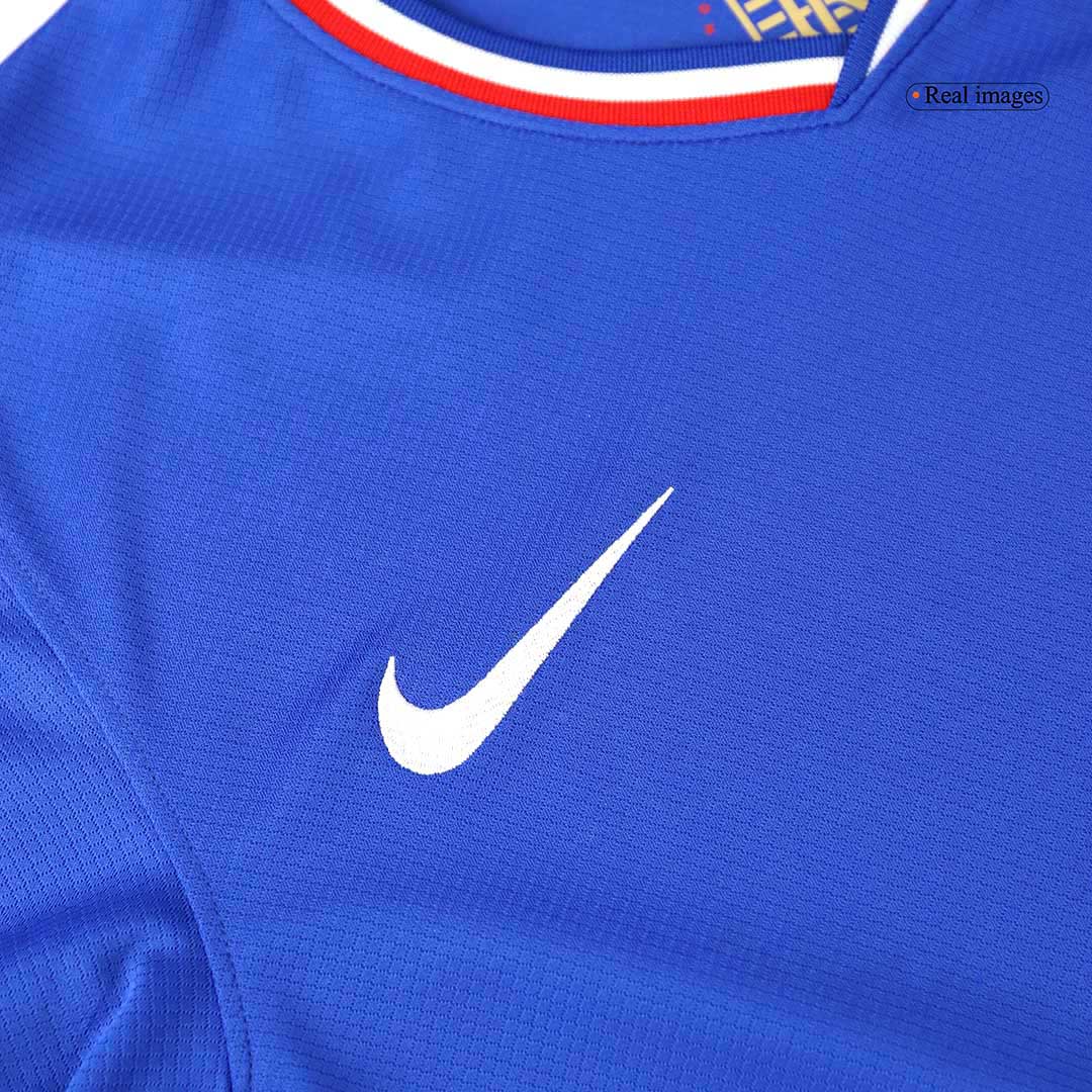 France Soccer Jersey Home Custom Shirt 2024