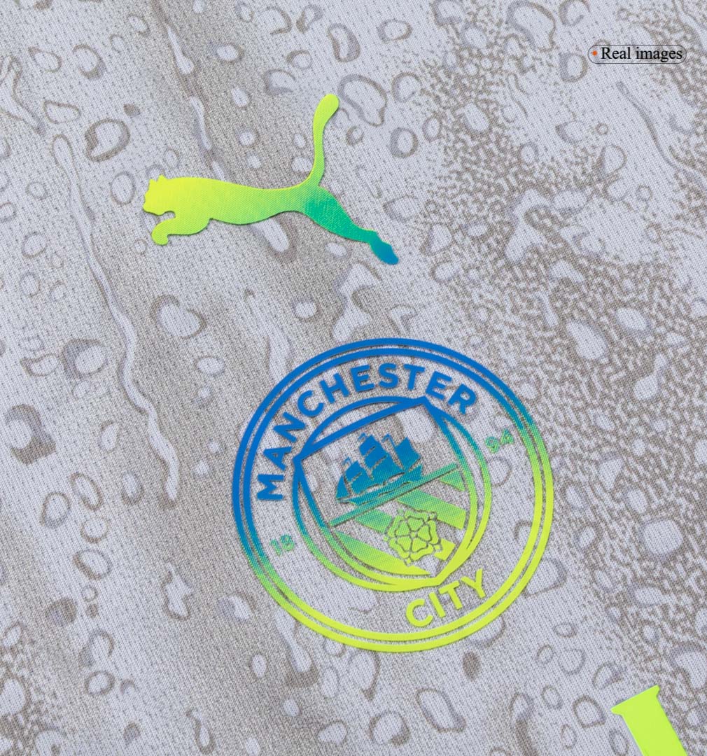 Manchester City Third Away Kids Soccer Jerseys Full Kit 2025/26