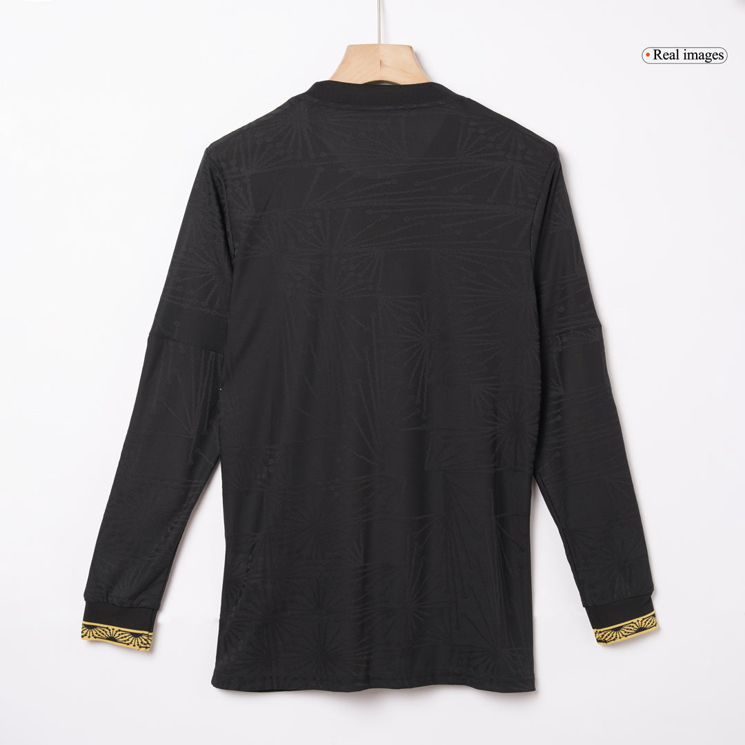 Mexico Third Away Long Sleeve Authentic Jerseys Kit 2025 - Gold Cup