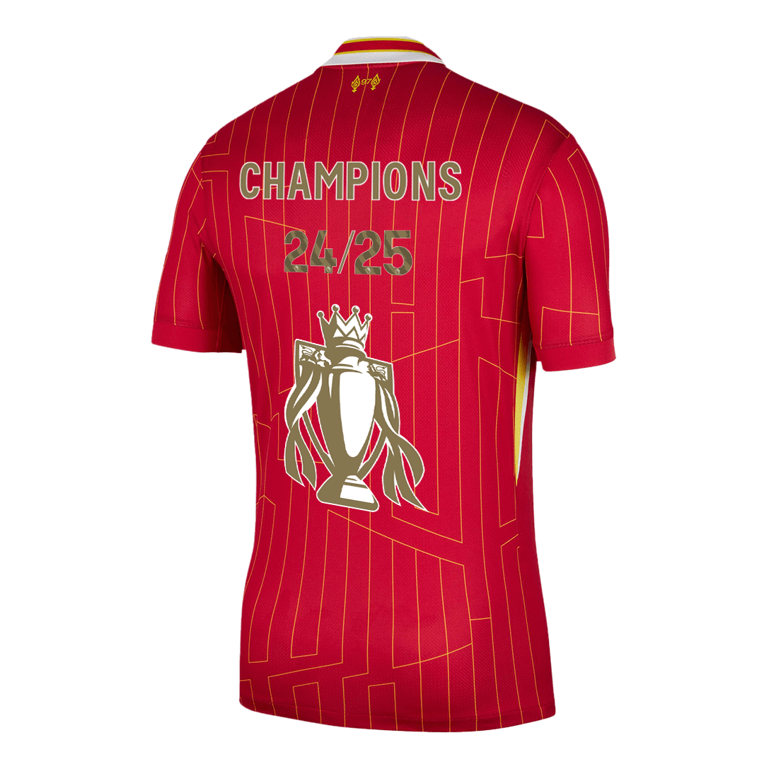 Liverpool Home Soccer Jersey Red - CHAMPIONS 24/25