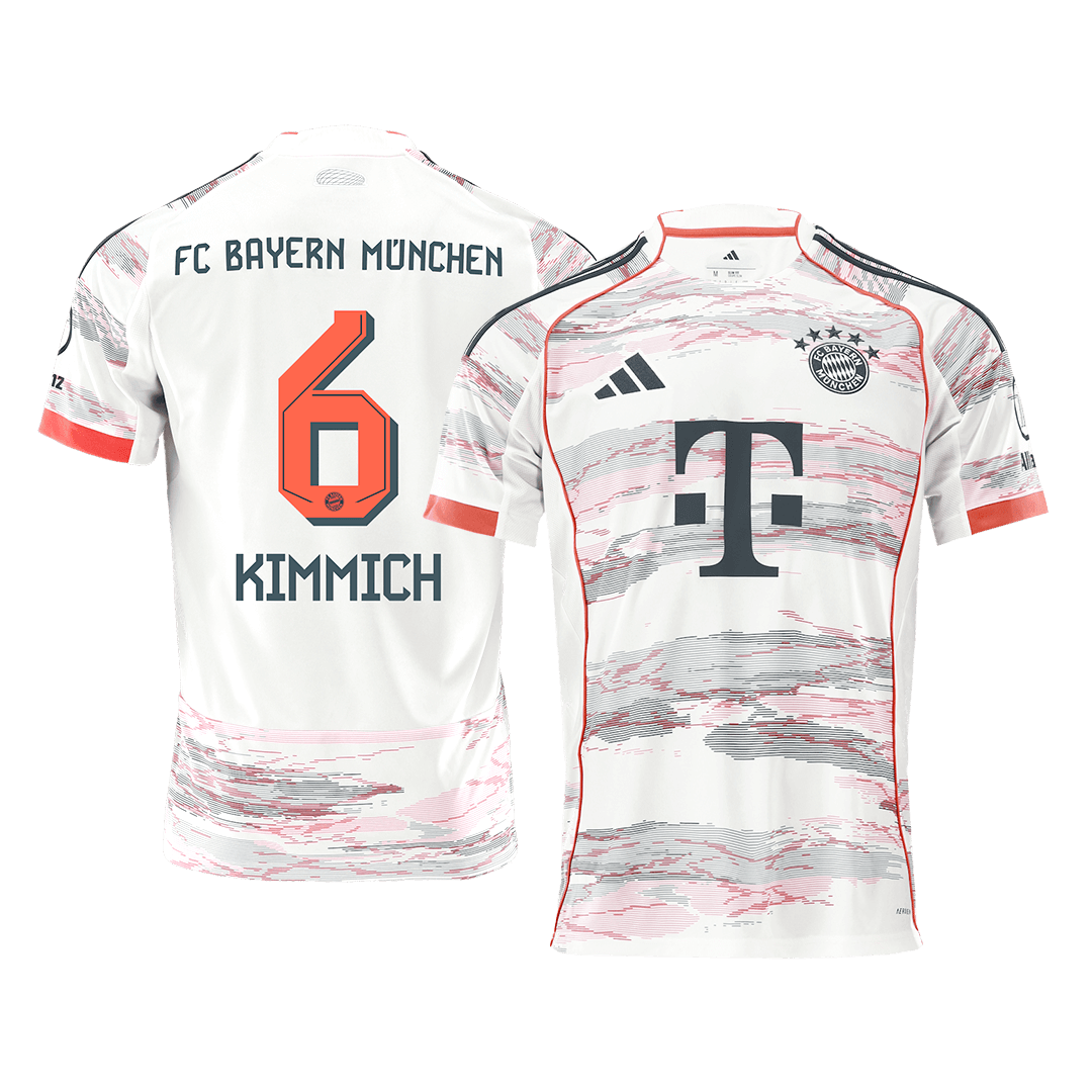 KIMMICH #6 Bayern Munich Soccer Jersey Away Custom Shirt 2025/26