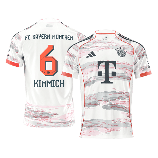 Men's Bayern Munich KIMMICH #6 Away Soccer Jersey 2025/26