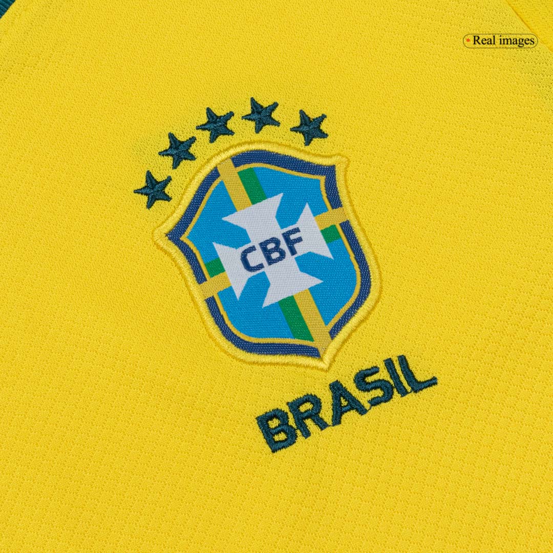 Brazil Home Kids Soccer Jerseys Kit World Cup 2026