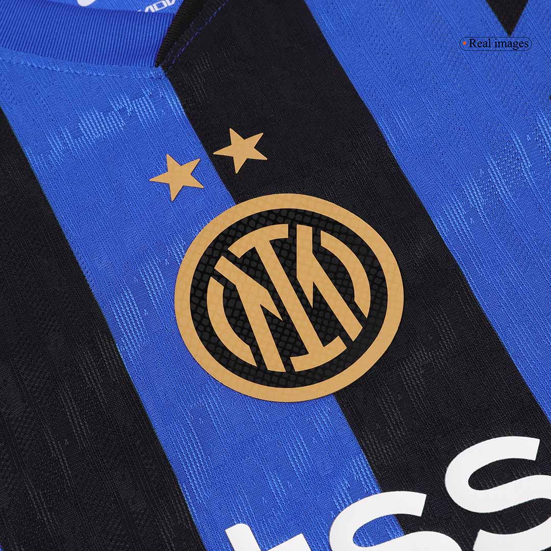 Camiseta de fútbol local auténtica del Inter de Milán 2024/25