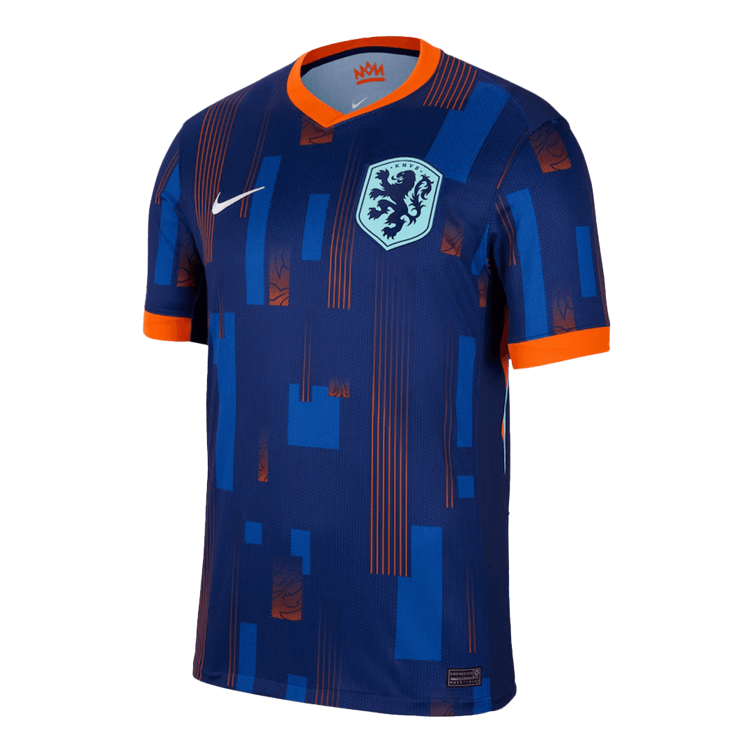 Netherlands Soccer Jersey Away Custom Shirt 2024