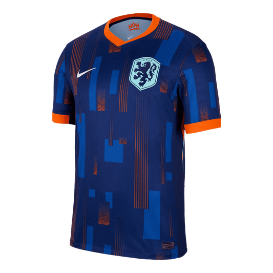 Netherlands Soccer Jersey Away Custom Shirt 2024