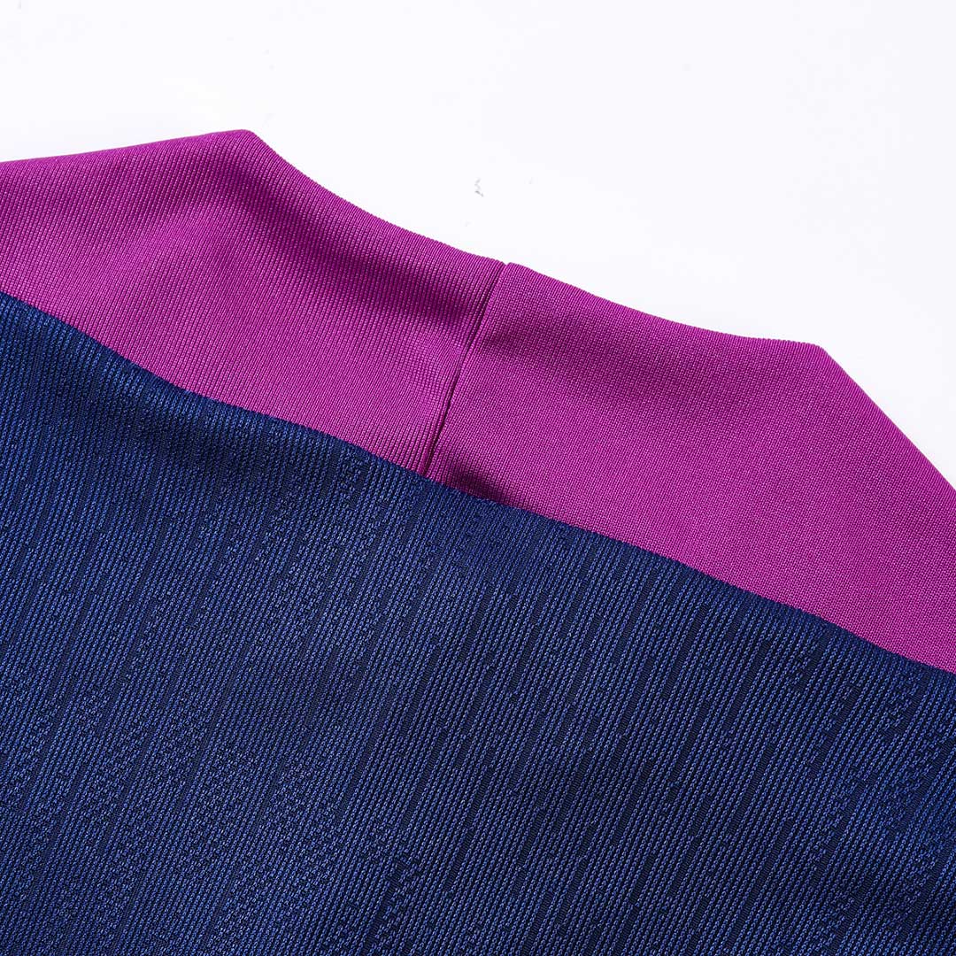 Barcelona 1/4 Zip Tracksuit 2025/26 Navy