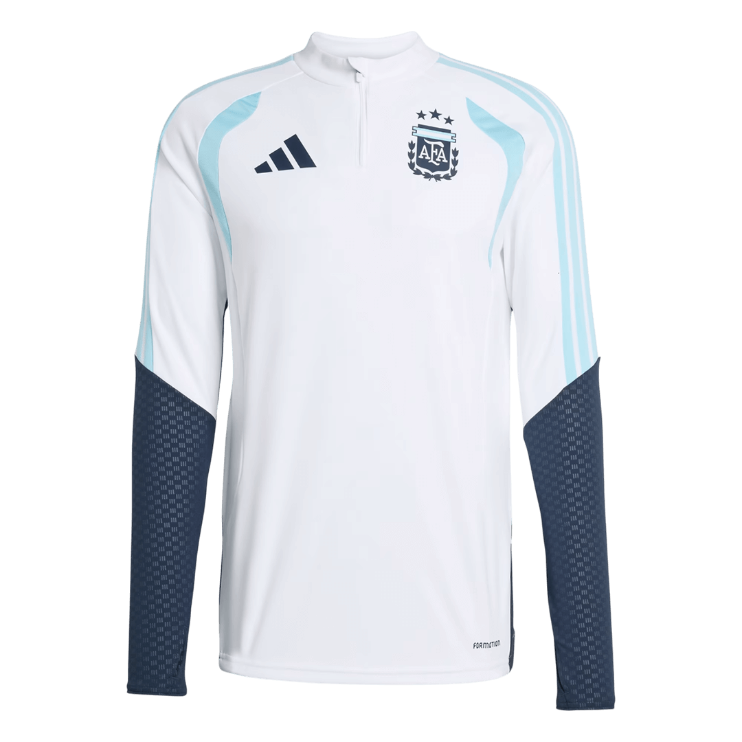 Argentina Zipper Sweatshirt Kit(Top+Pants) 2026 White