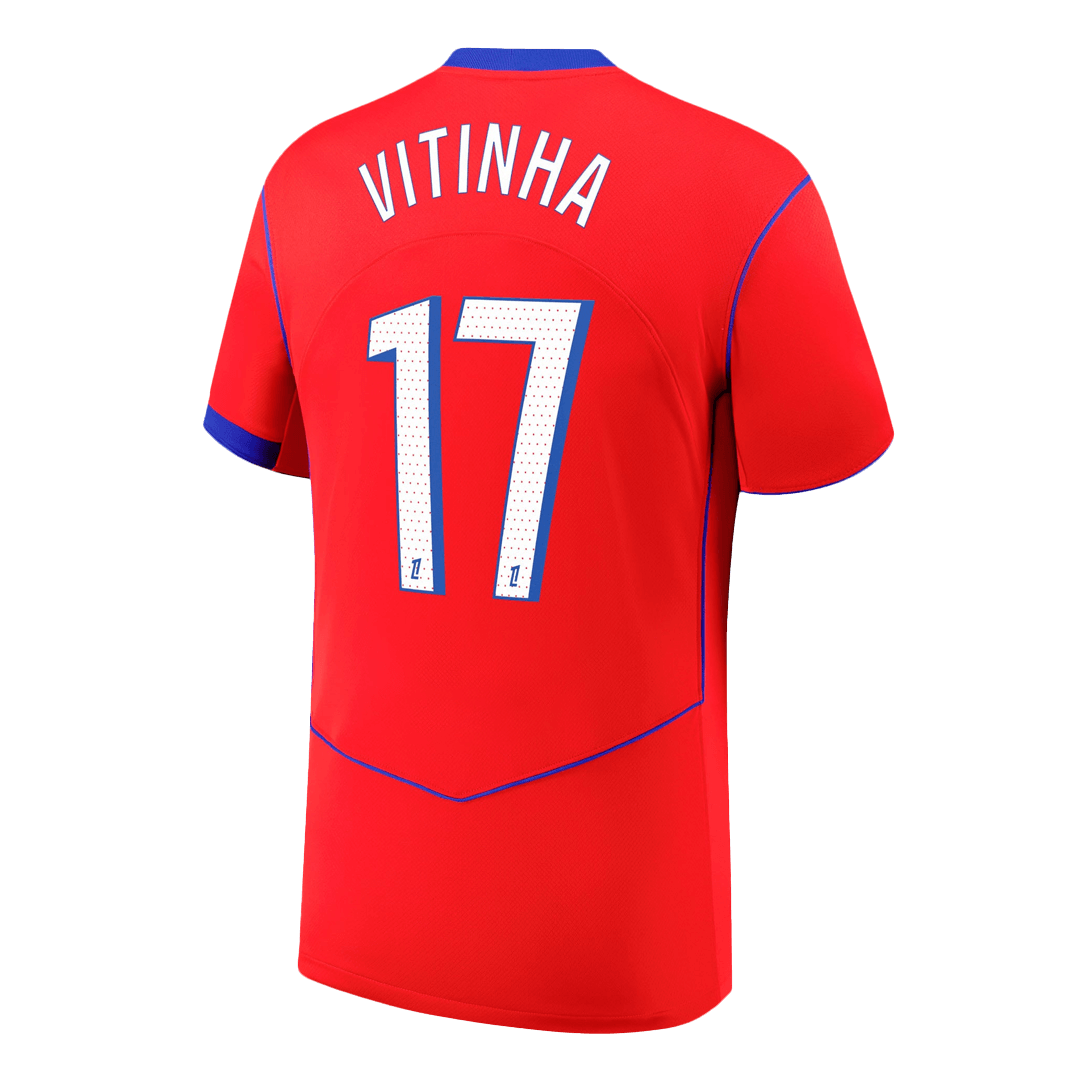 VITINHA #17 PSG Third Away Soccer Jersey 2025/26