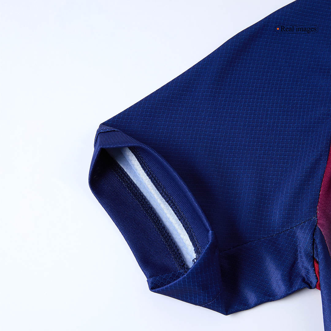 Kids Barcelona Custom Home Soccer Kits 2025/26