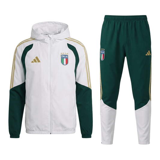 Italy Hoodie Tracksuit 2026 White