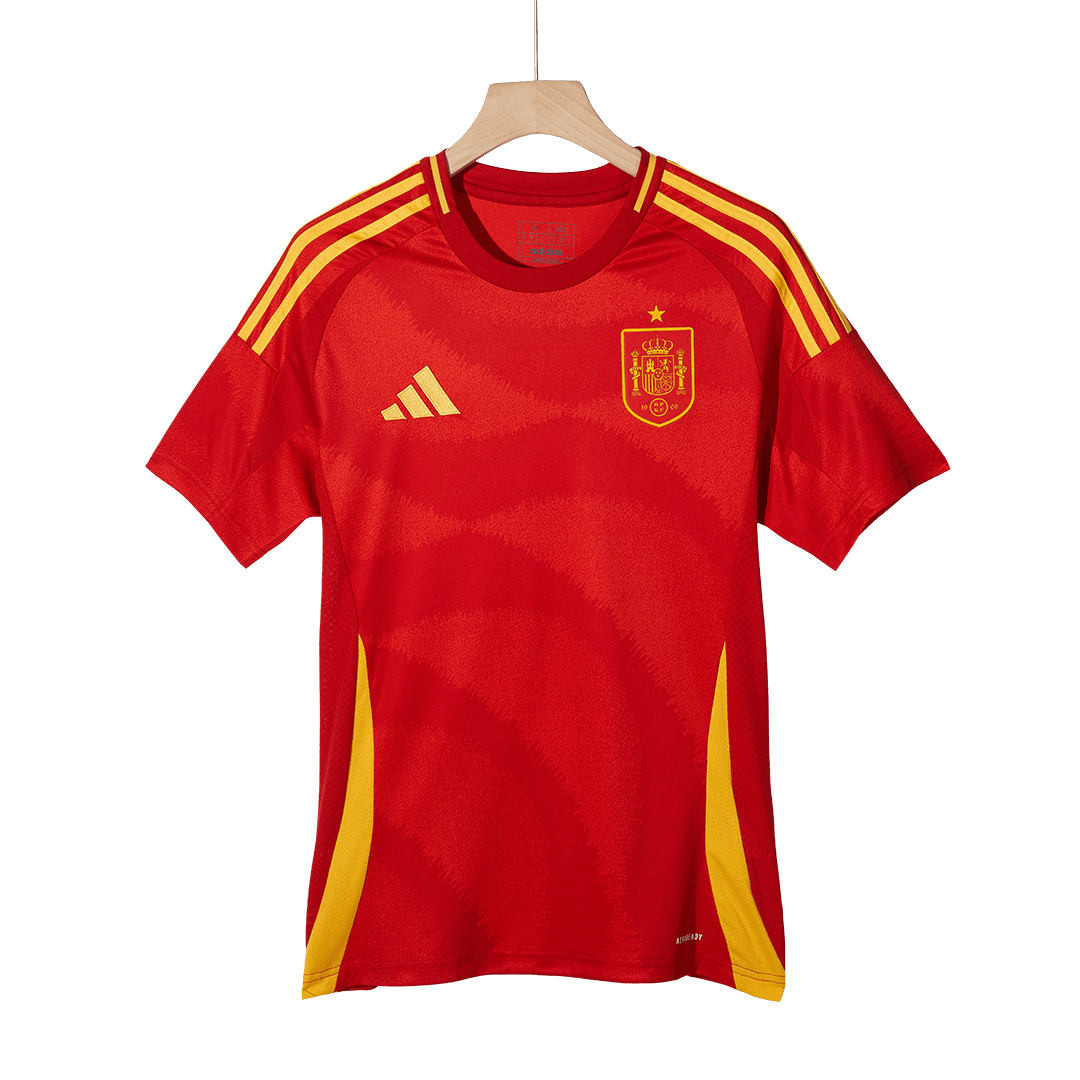 Spain Jersey Custom Soccer Jersey Home 2024