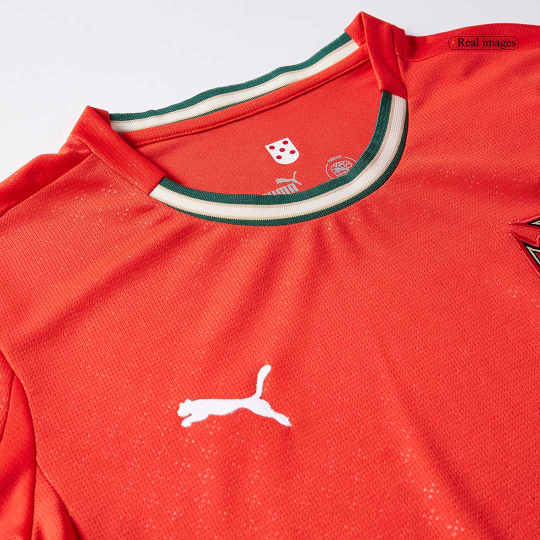 RONALDO #7 Portugal Home Long Sleeve Soccer Jersey 2025