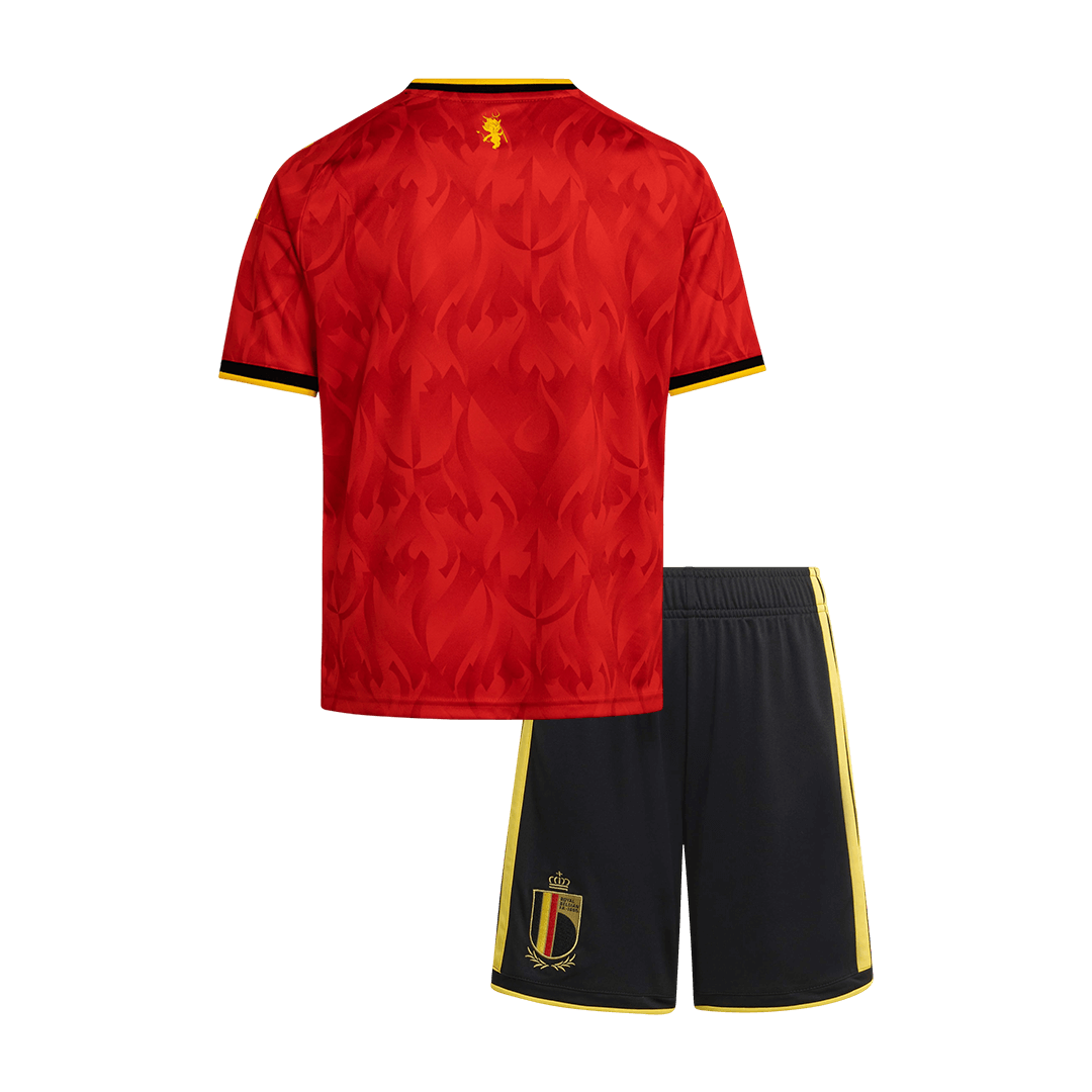 Belgium Home Kids Soccer Jerseys Kit World Cup 2026
