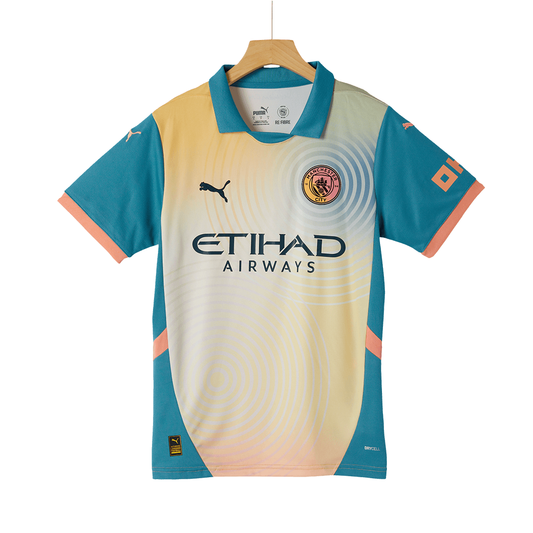 Manchester City Fourth Away Soccer Jersey 2024/25 - Definitely City