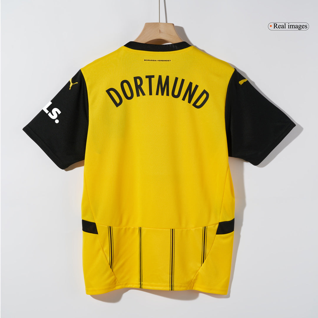 Borussia Dortmund Home Soccer Uniform Kits 2024/25