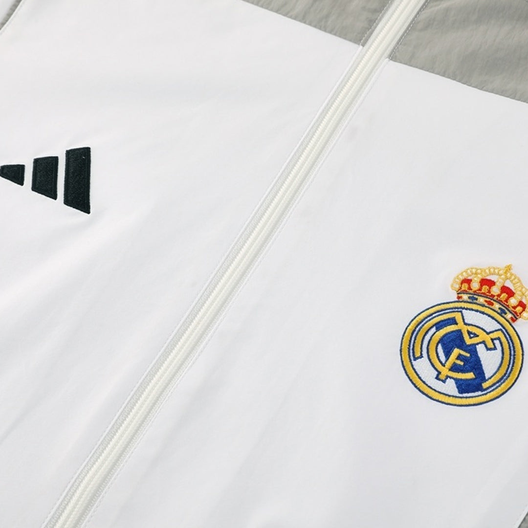 Real Madrid Windbreaker Jacket 2025/26 - White