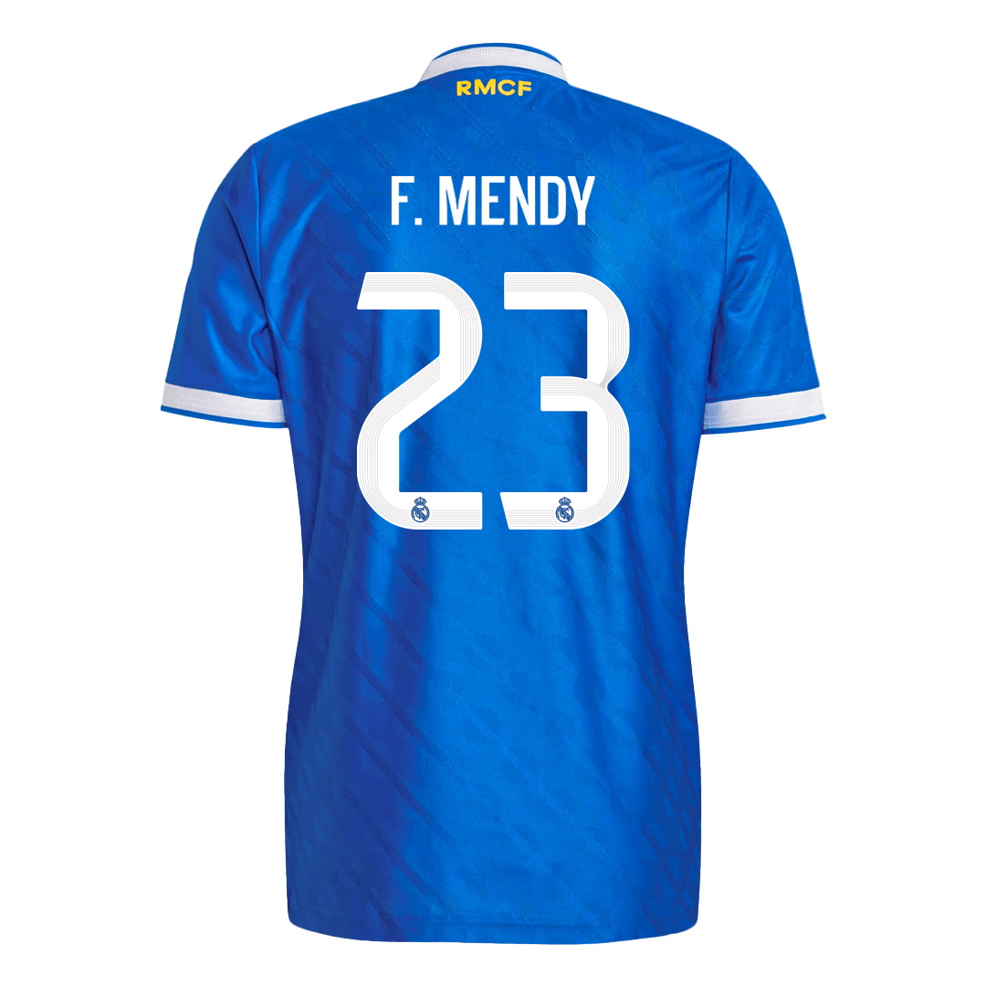 F. MENDY #23 Real Madrid Third Away Authentic Soccer Jersey 2025/26